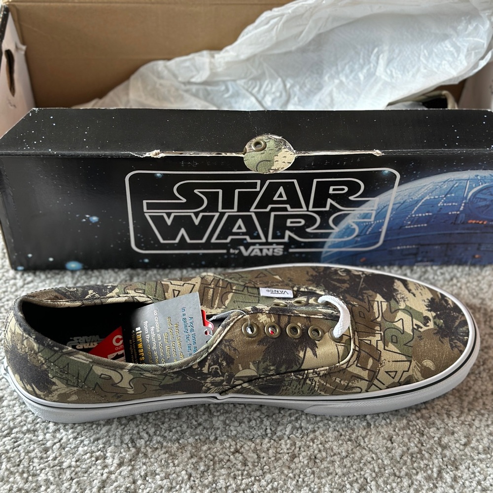 Vans Star Wars Boba Fett Camo Sneakers